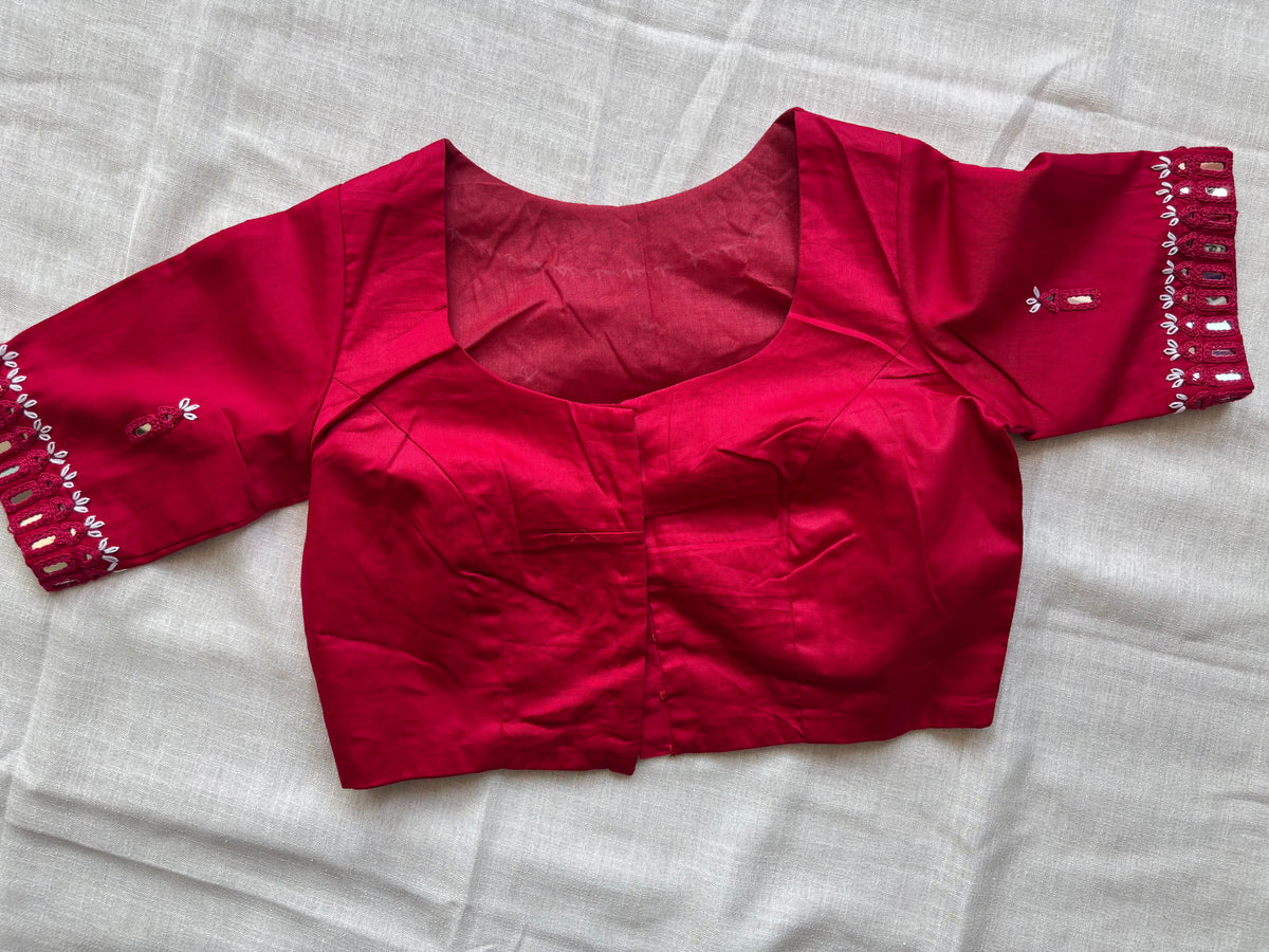 Pink Embroidered blouse