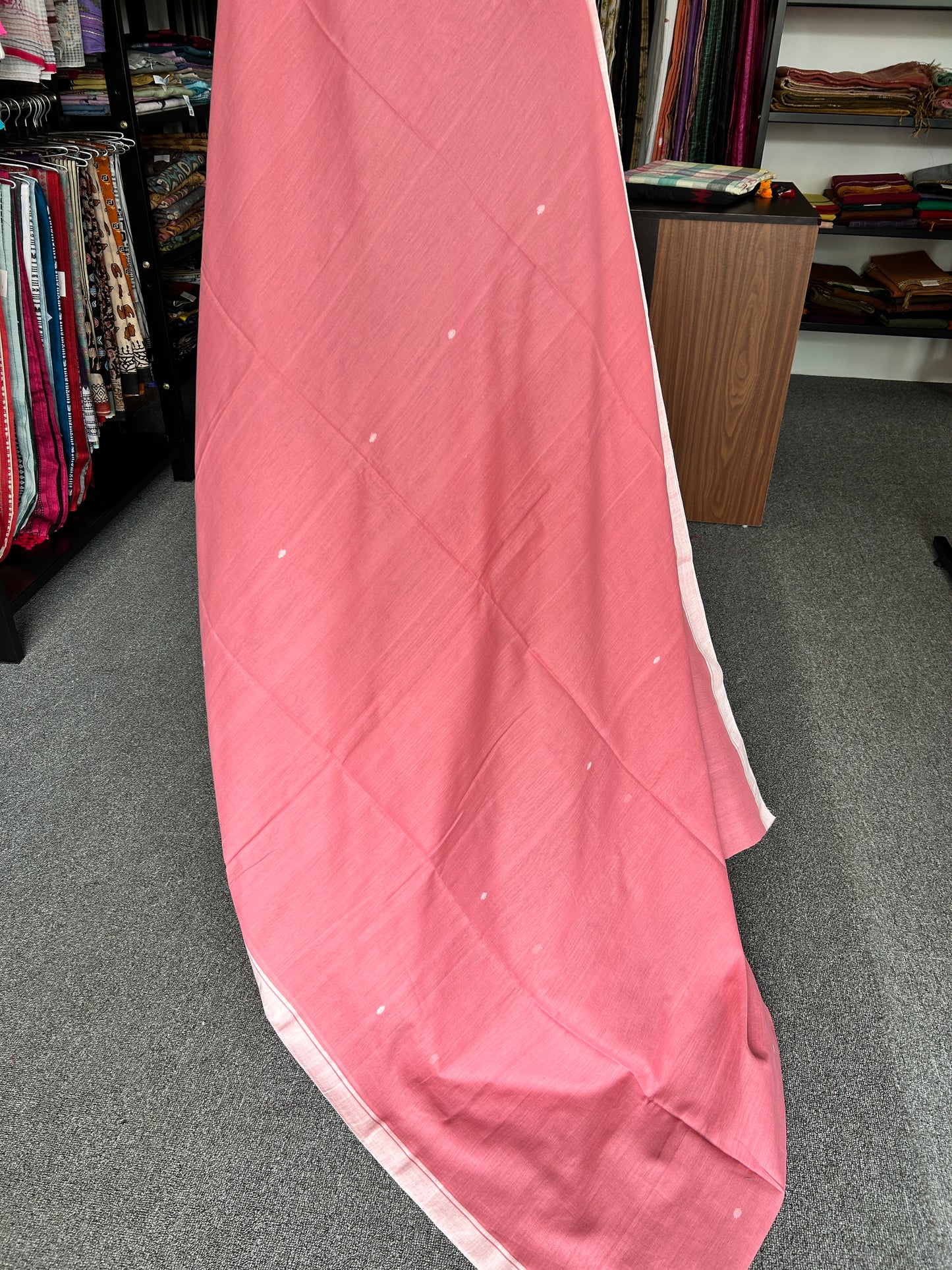 PINK BUTTA JAMDANI