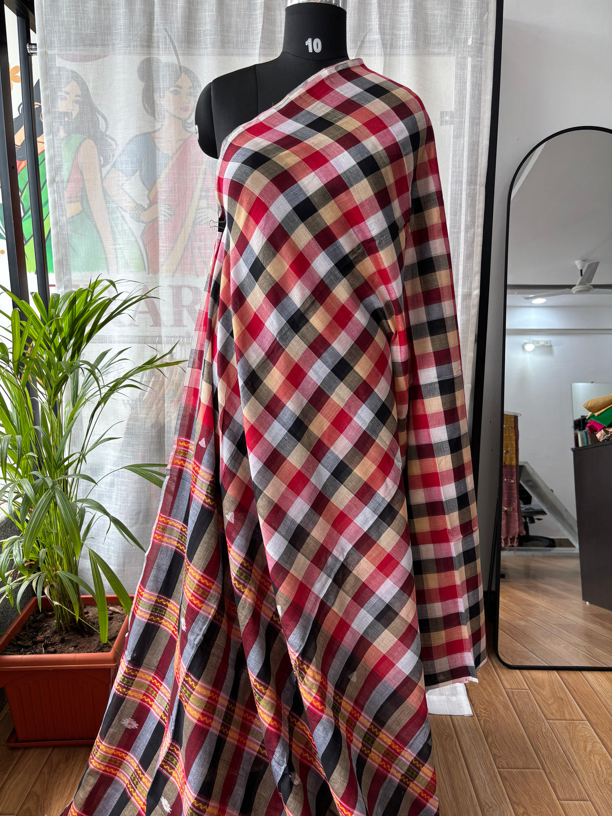 BLACK INSPIRED BHUJODI SAREE