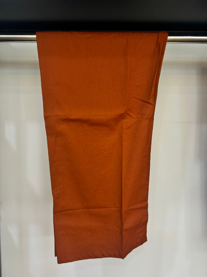 ORANGE COTTON SUIT