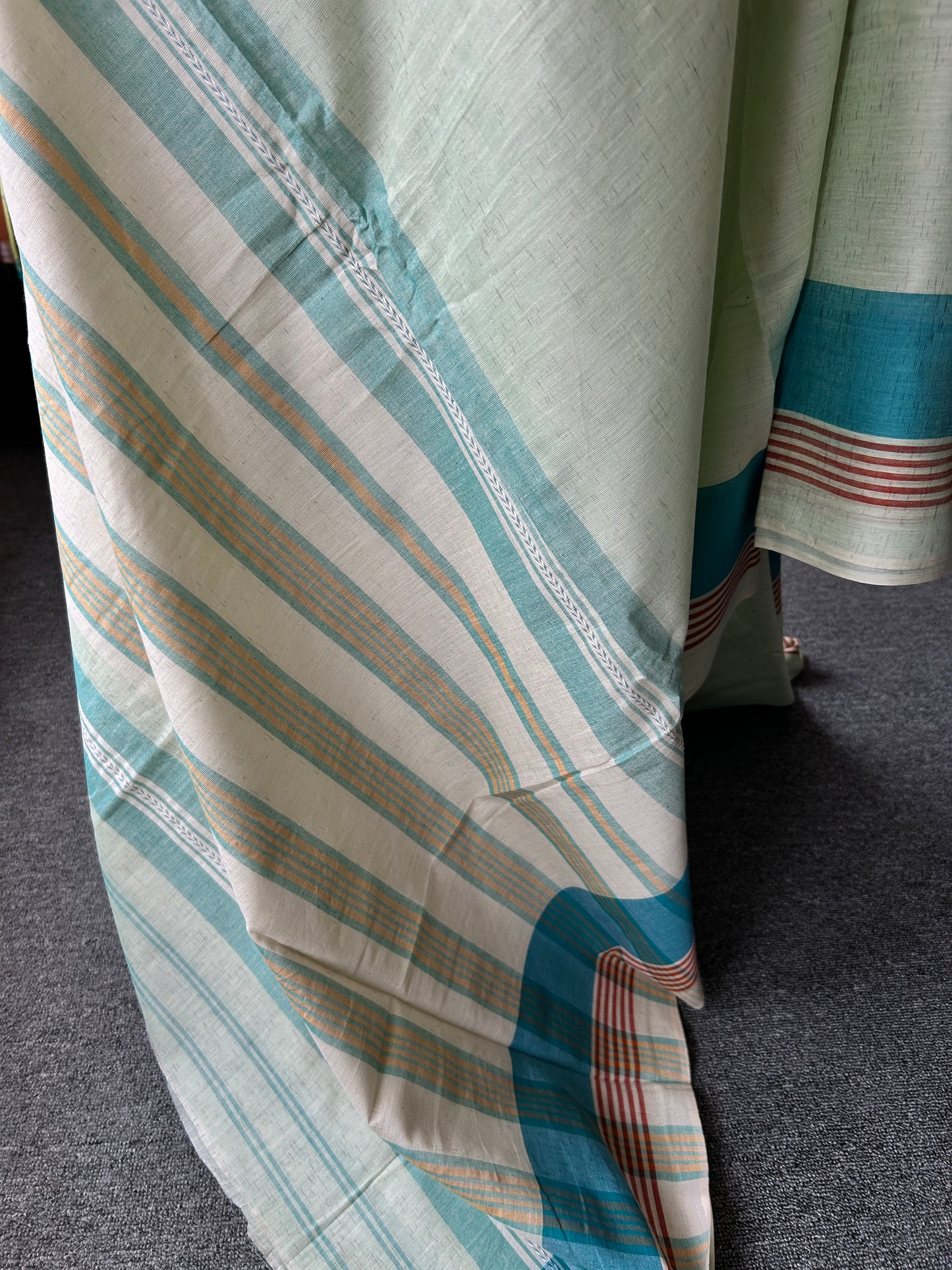 GREEN DHANIAKHALI SAREE