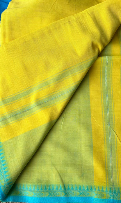 YELLOW DHANIAKHALI SAREE