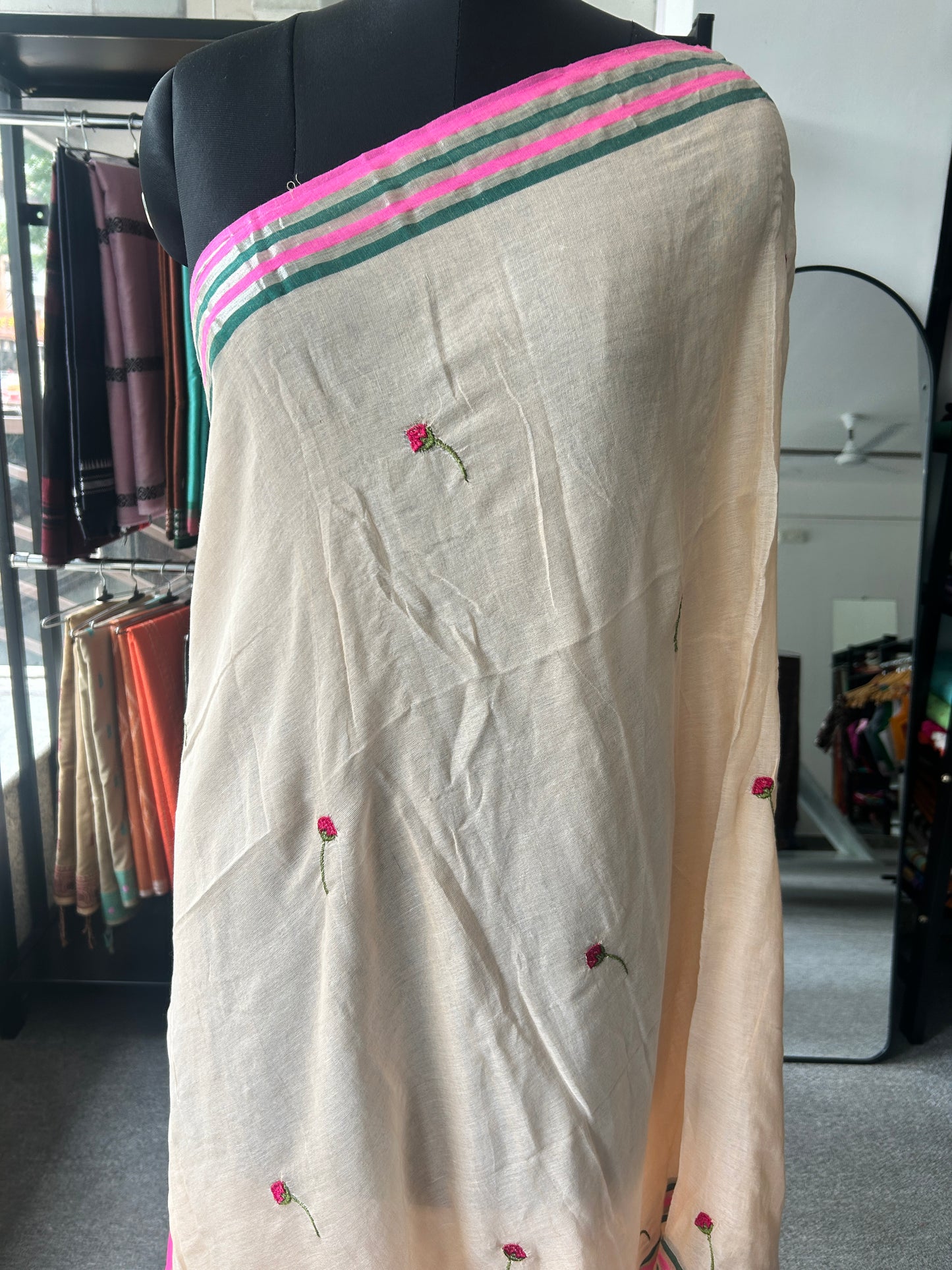 BIEGE MUL SAREE