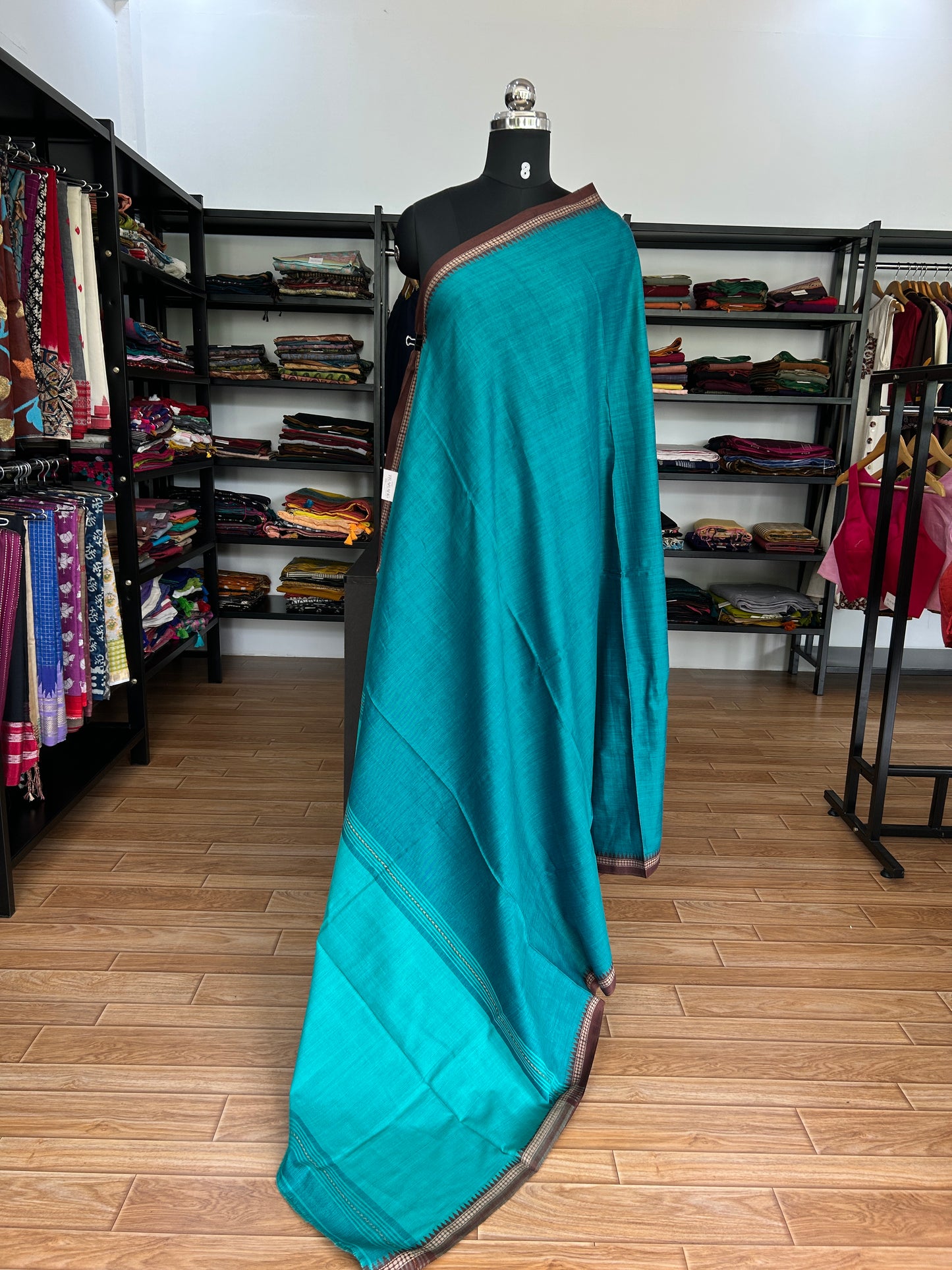 GREEN DHANIAKHALI SAREE