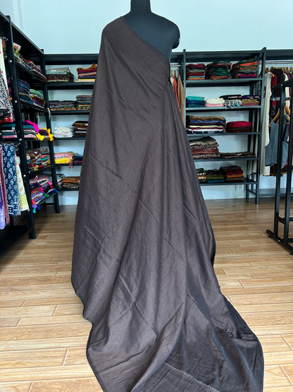 BROWN ACRYLIC SAREE