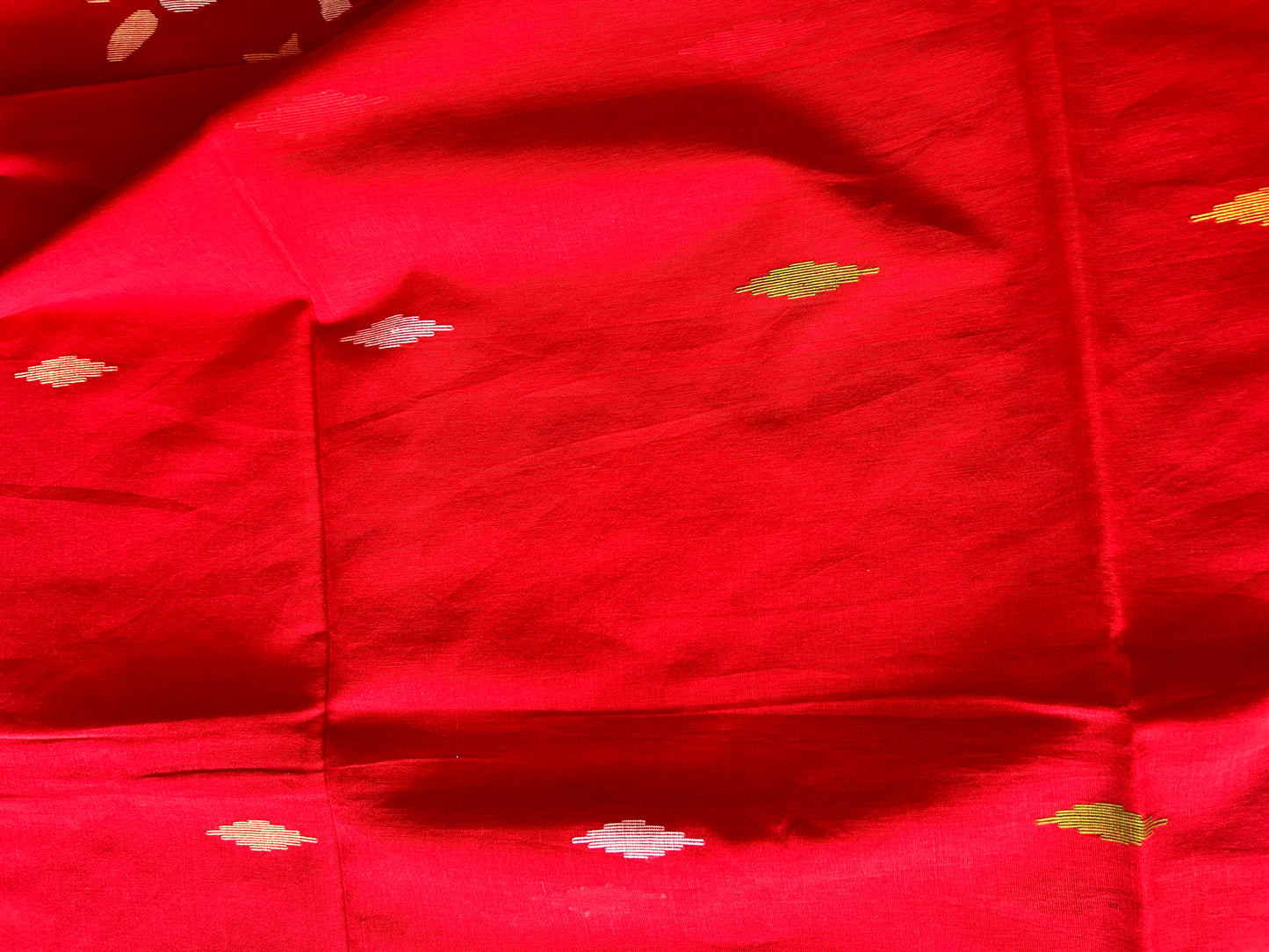 RED MUL JAMDANI SAREE