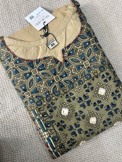 BIEGE COTTON SUIT
