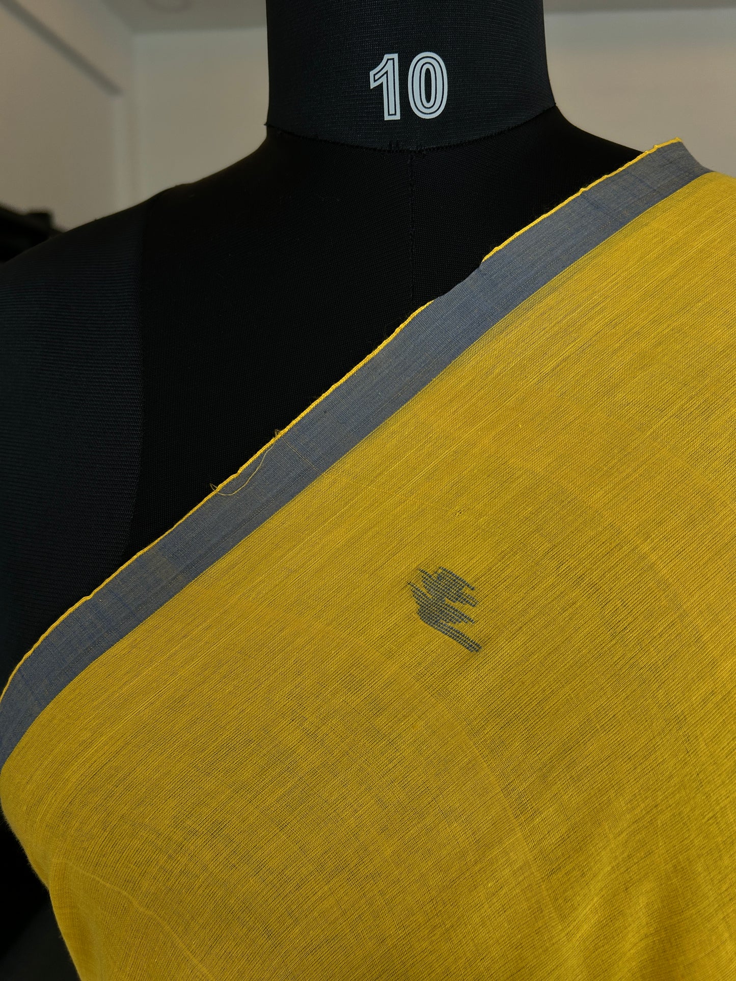 YELLOW JAMDANI SAREE