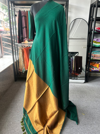 GREEN ACRYLIC COTTON