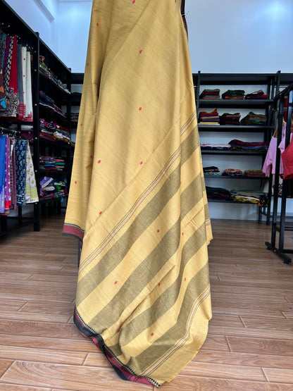 YELLOW DHANIAKHALI SAREE
