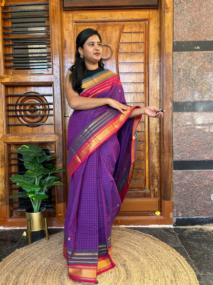 BLUE KANCHI COTTON