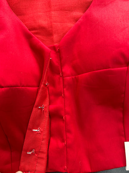 RED BLOUSE