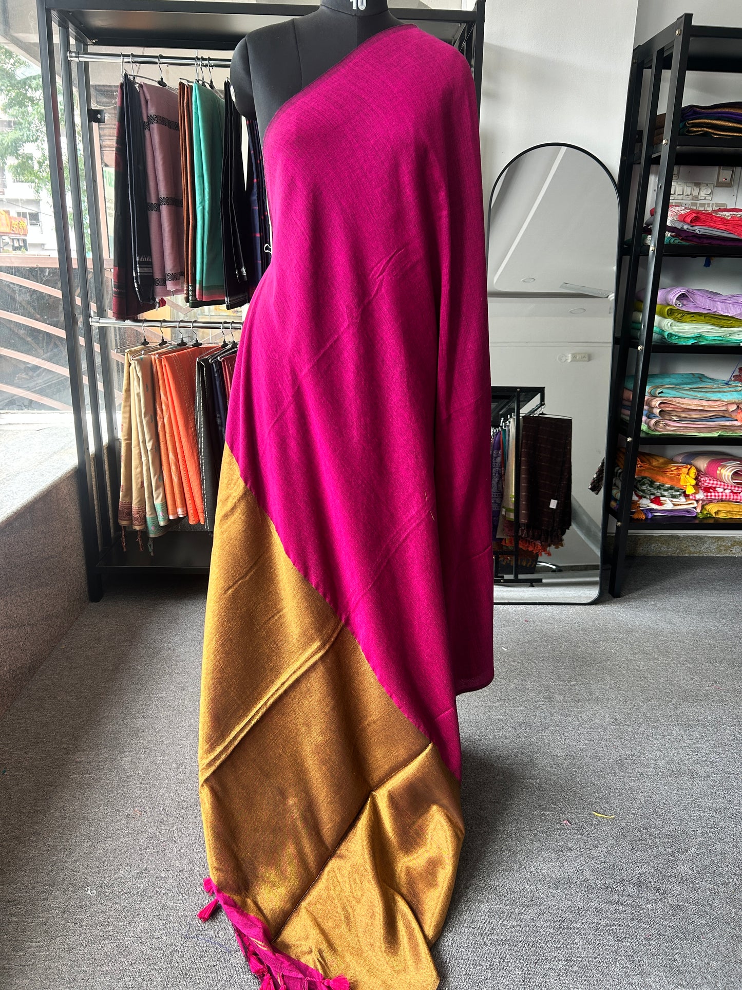 PINK ACRYLIC COTTON