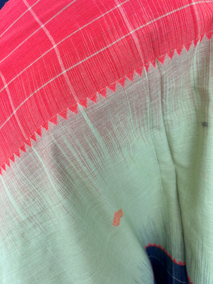 GREEN DHANIAKHALI SAREE