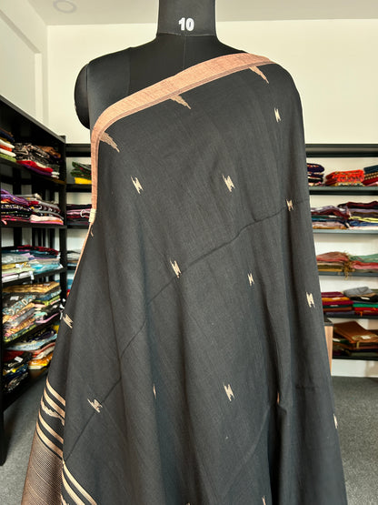 BLACK TEMPLE JAMDANI