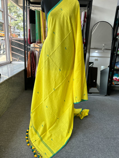 YELLOW JAMDANI