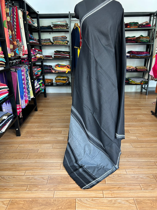 BLACK DHANIAKHALI SAREE