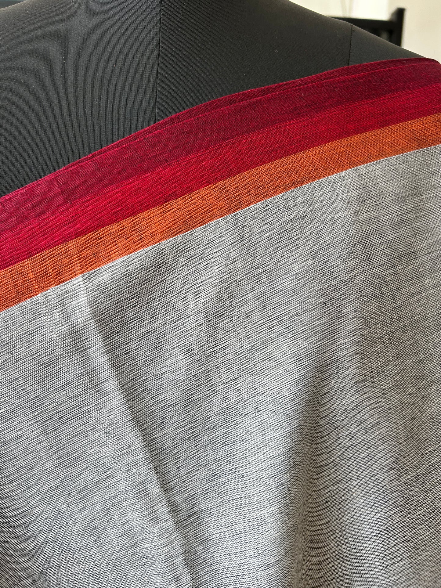 GREY DHANIAKHALI SAREE