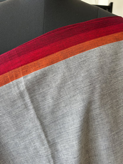 GREY DHANIAKHALI SAREE