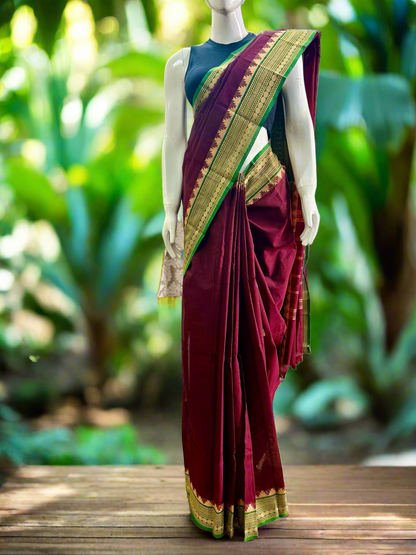 BROWN CHETTINAD COTTON