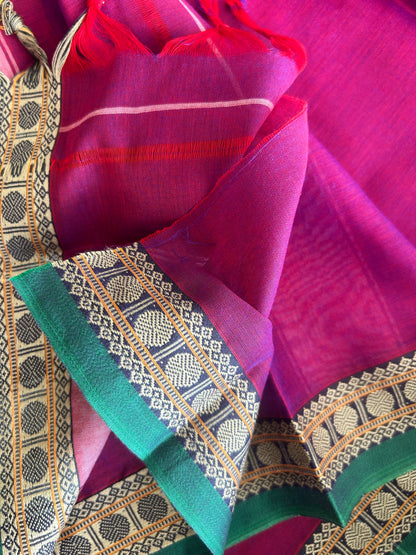 PINK NARAYANPET SAREE