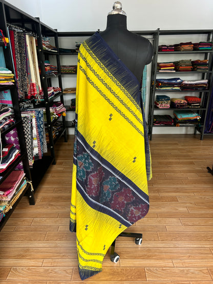 YELLOW DHANIAKHALI SAREE