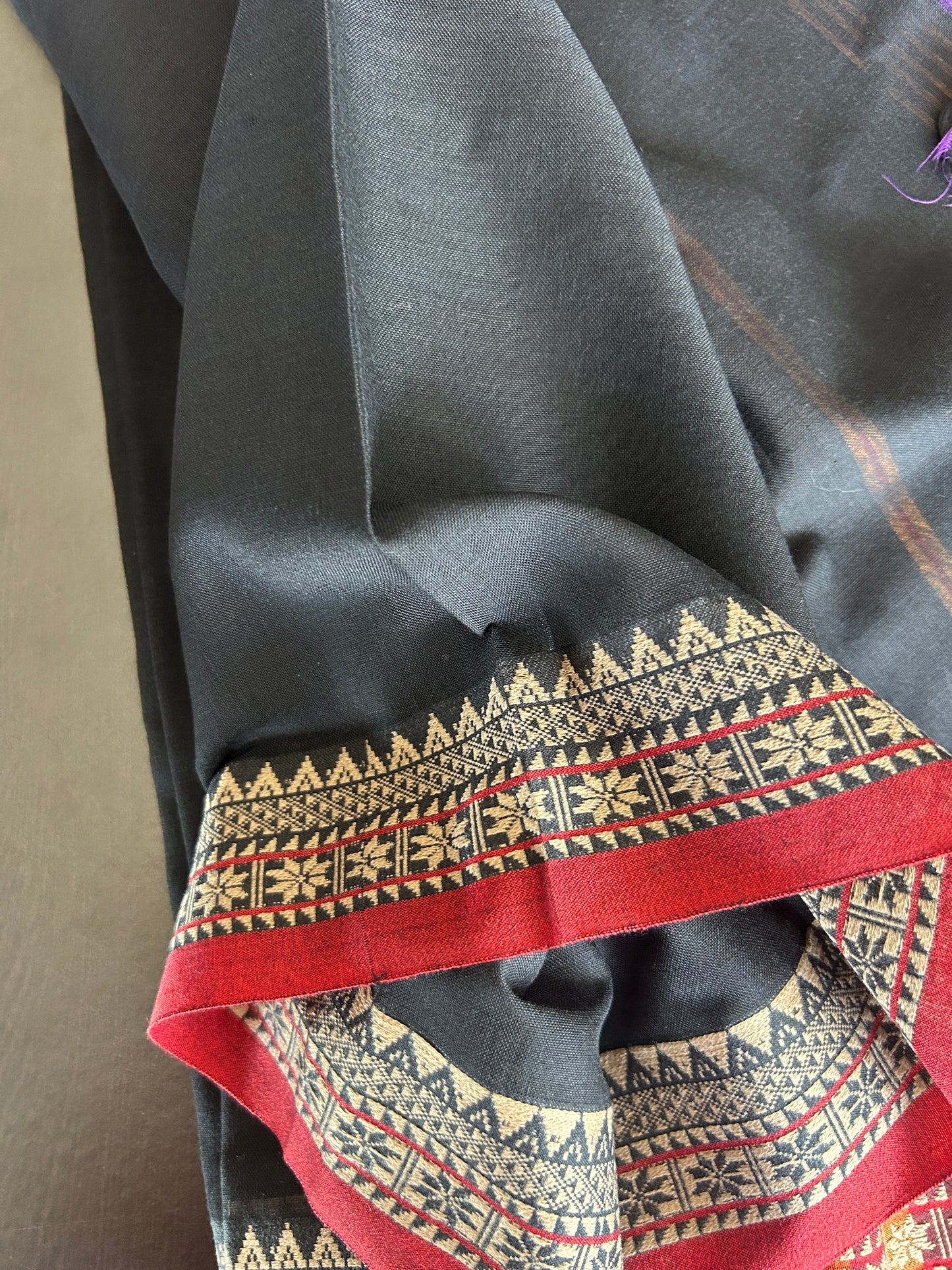 BLACK NARAYANPET SAREE