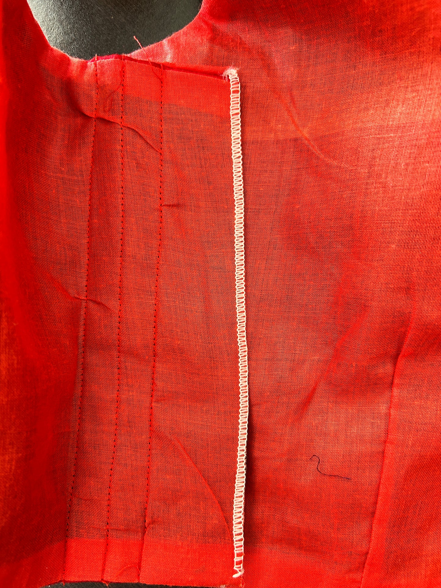 RED BLOUSE