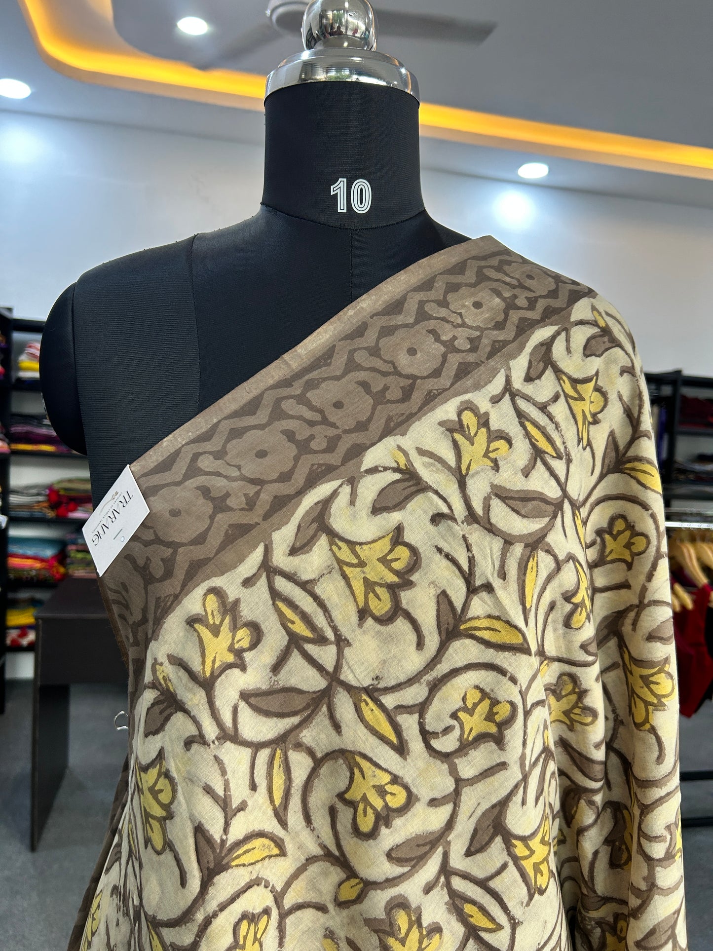 BIEGE AJRAKH MUL SAREE
