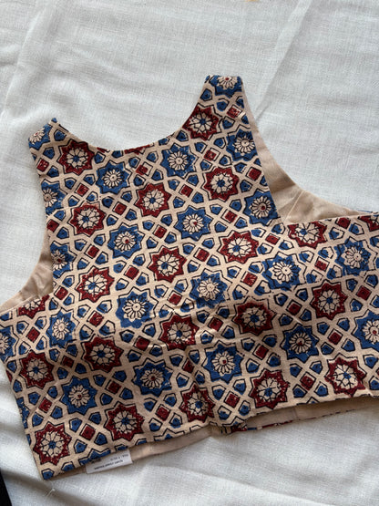 BIEGE COTTON BLOUSE