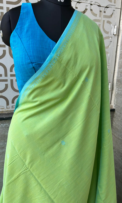 GREEN DHANIAKHALI SAREE