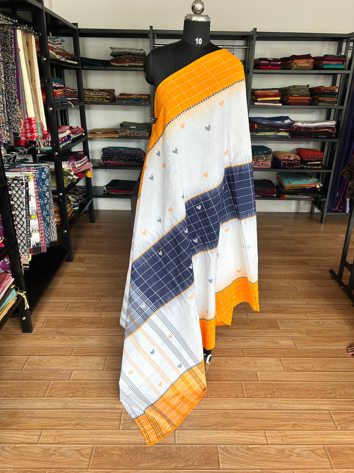 YELLOW DHANIAKHALI SAREE