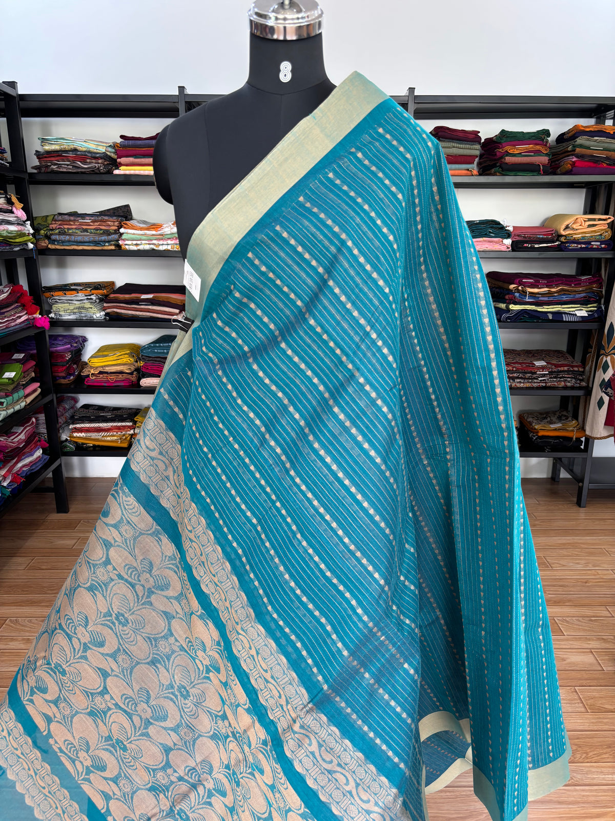 Blue NEGAMAM COTTON