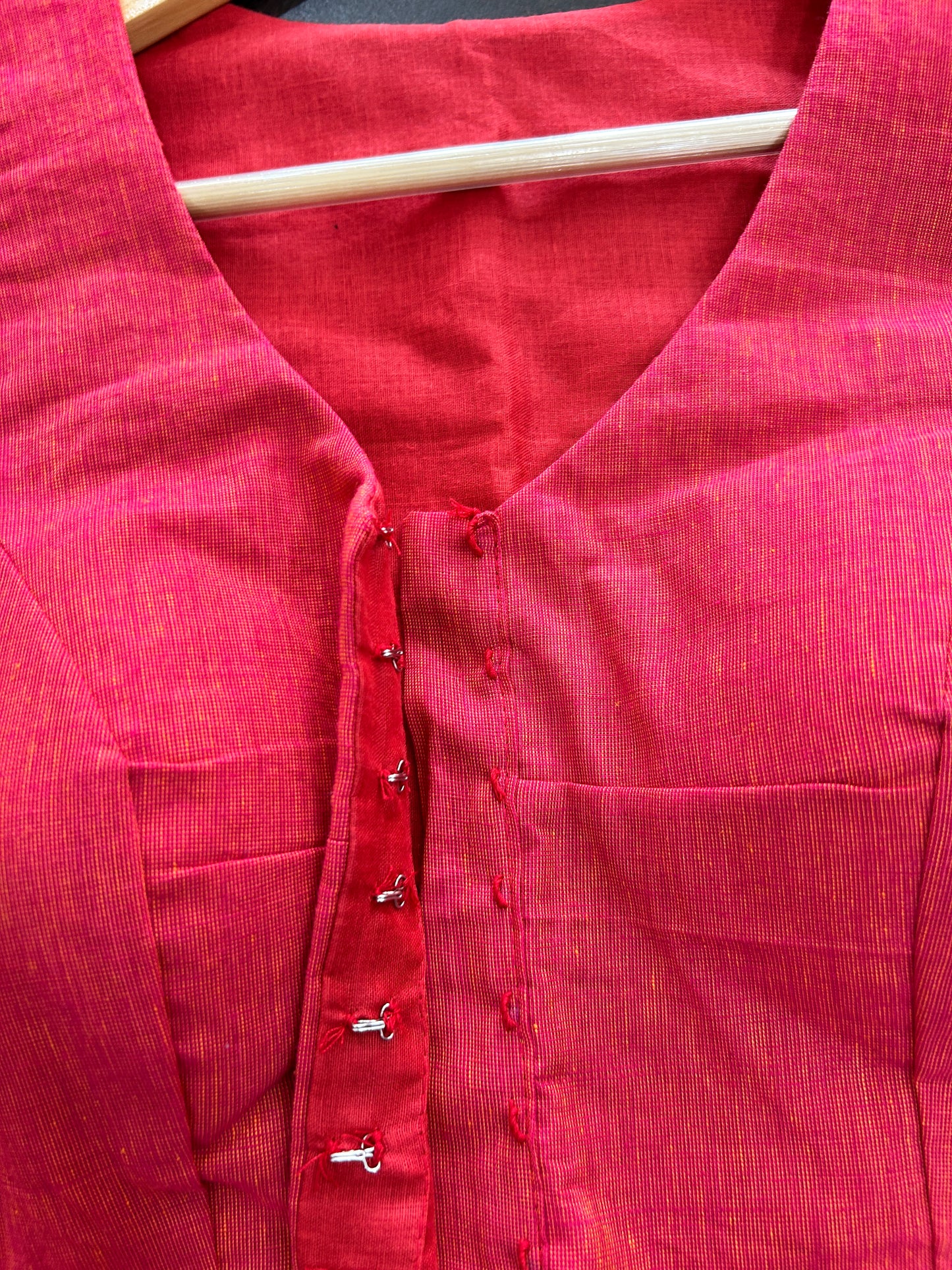 RED BLOUSE