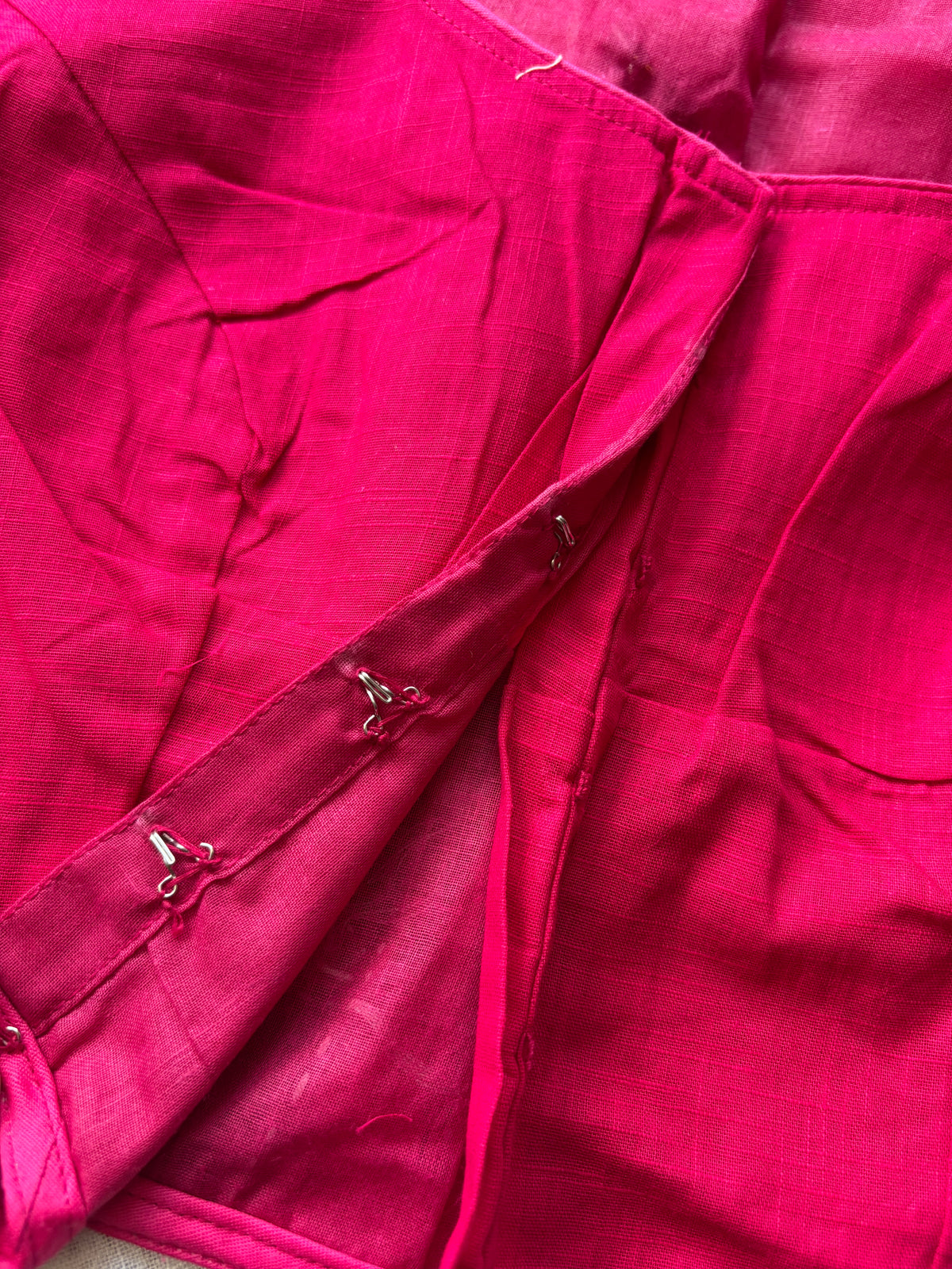 Pink hand painted blouse