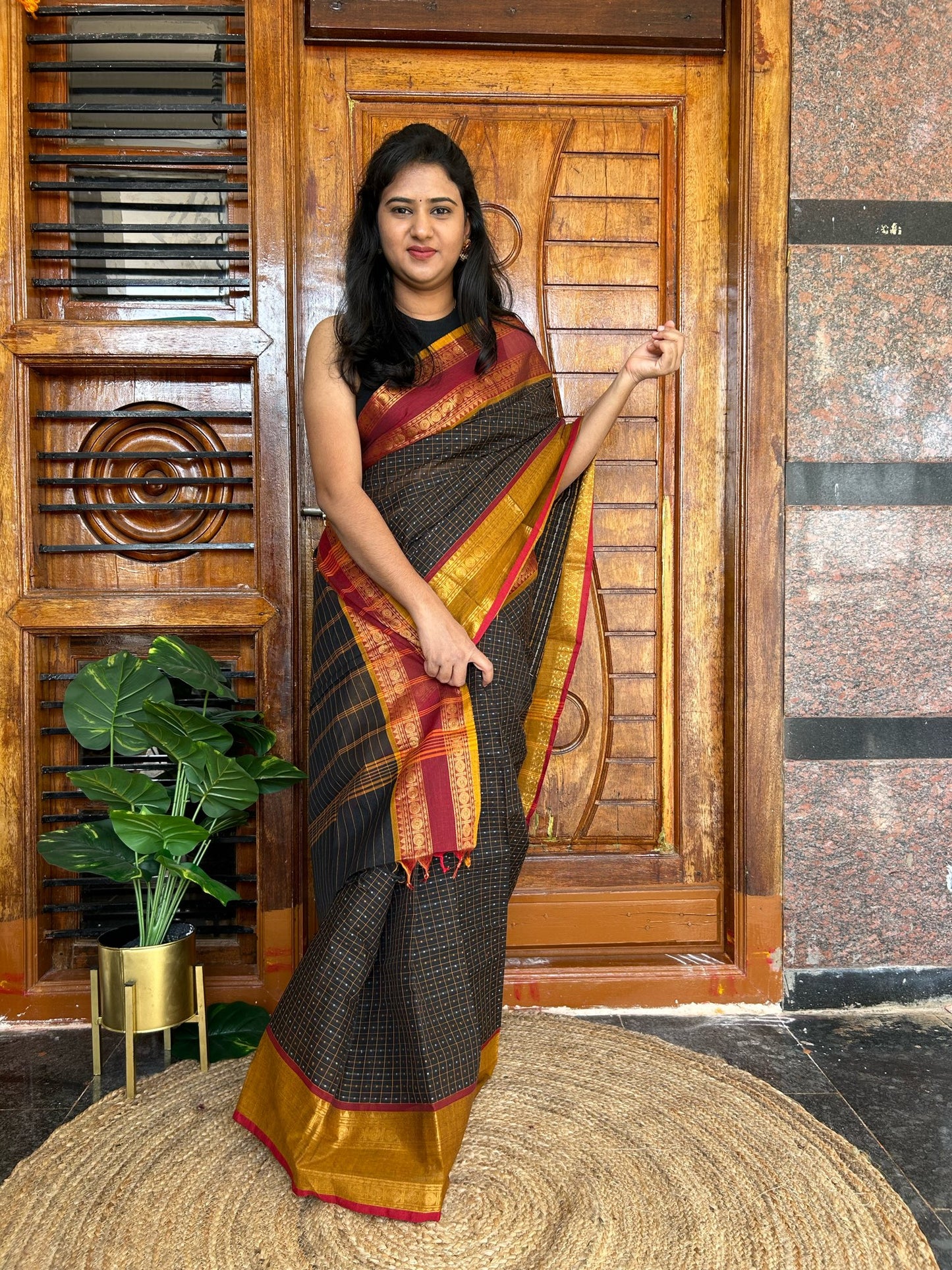 BLACK KANCHI COTTON