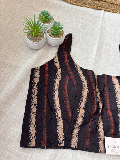 BLACK HAKOBA BLOUSE