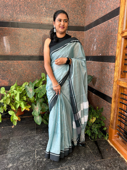 GREEN PATTEDANCHU SAREE.