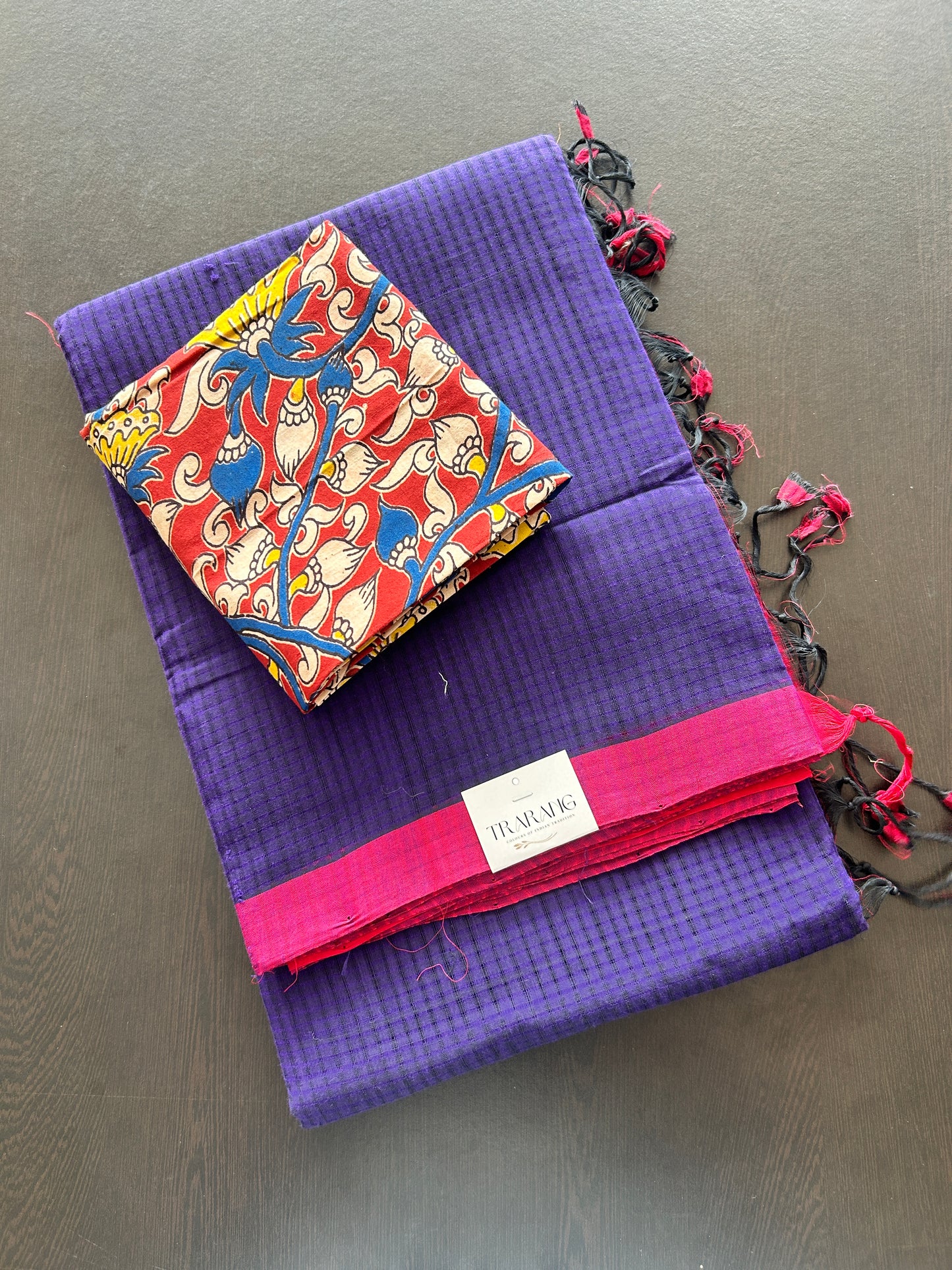 PURPLE MANGALAGIRI SAREE