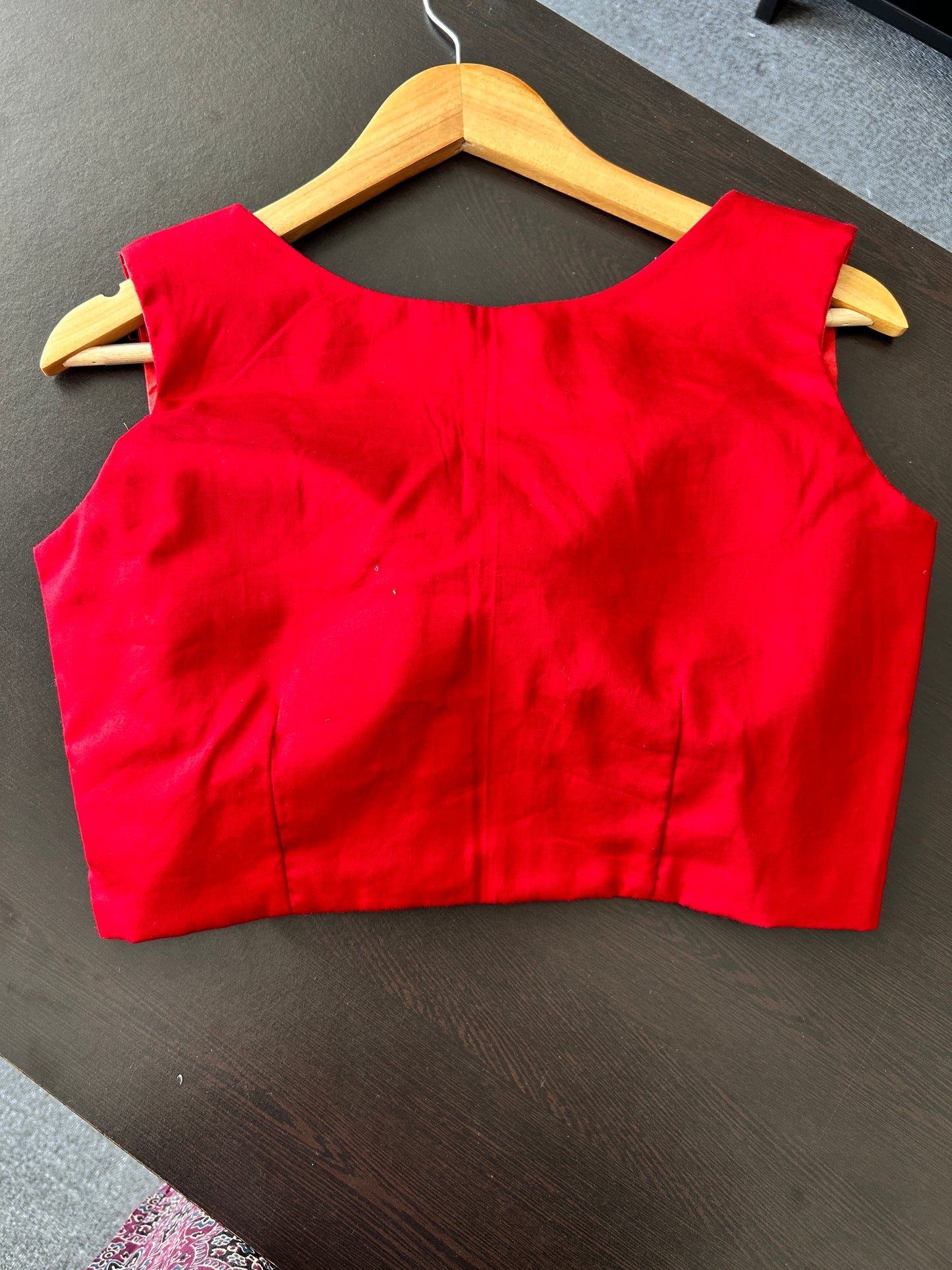RED BLOUSE