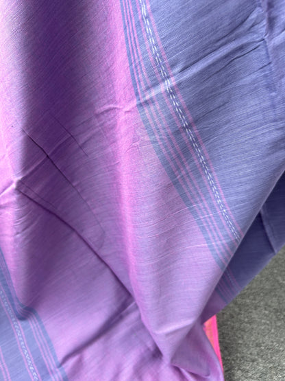 LAVENDER DHANIAKHALI SAREE