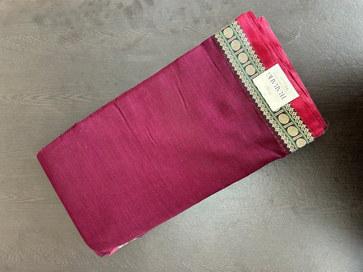 BROWN NARAYANPET SAREE