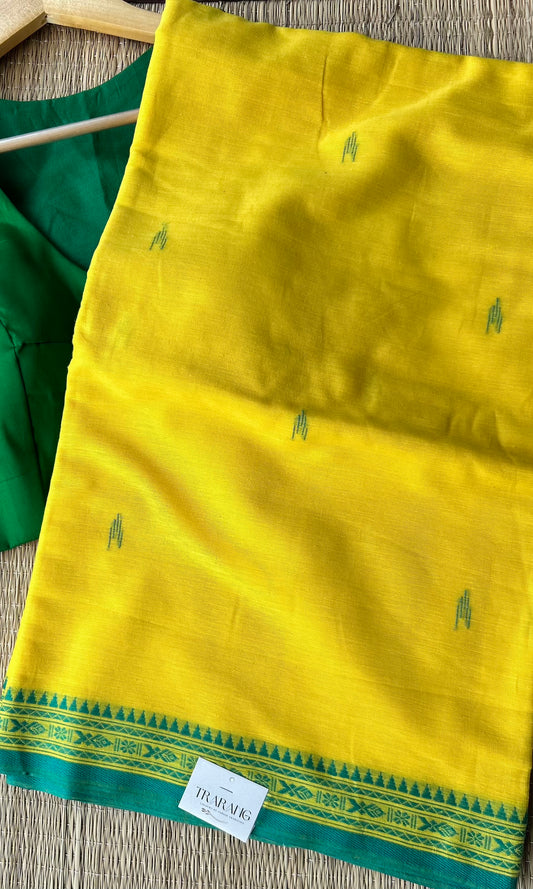 YELLOW DHANIAKHALI SAREE