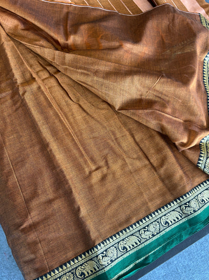 YELLOW NARAYANPET SAREE