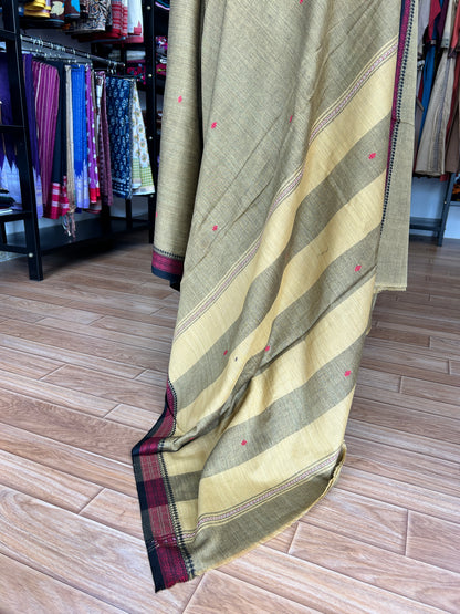 BROWN DHANIAKHALI SAREE