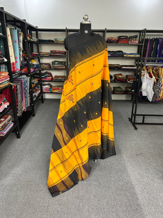 YELLOW DHANIAKHALI SAREE