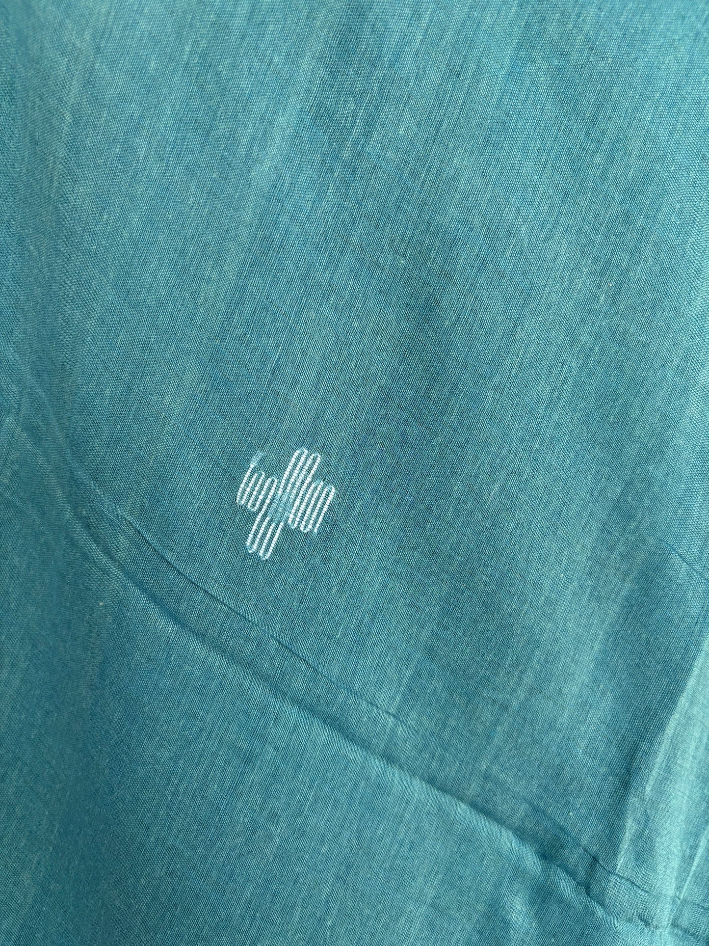BLUE JAMDANI SAREE