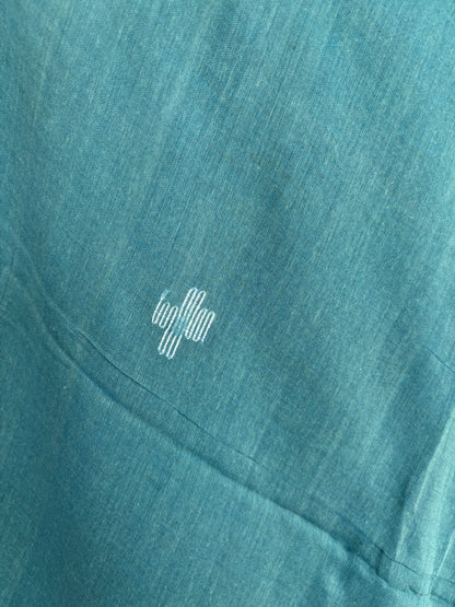 BLUE JAMDANI SAREE