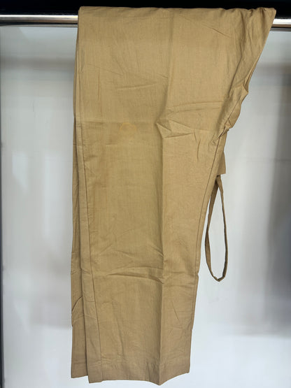BIEGE COTTON SUIT