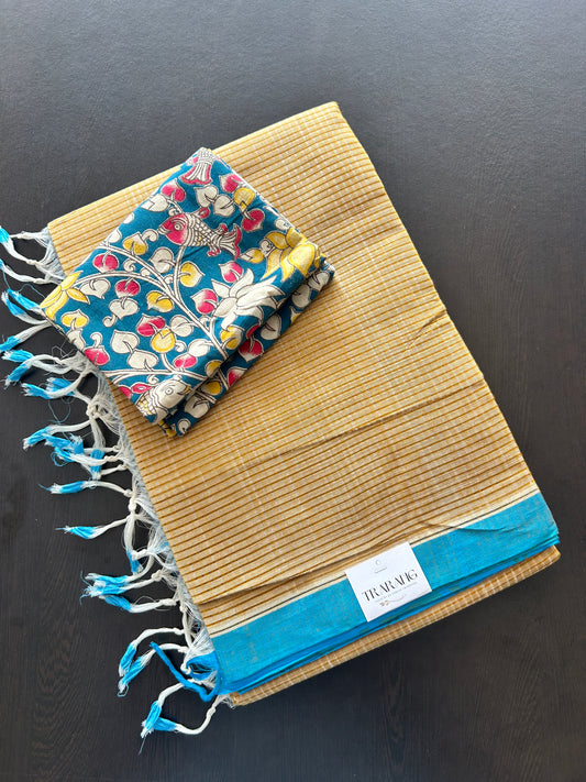 BIEGE MANGALAGIRI SAREE